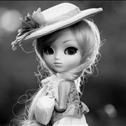 Historic Black White Doll