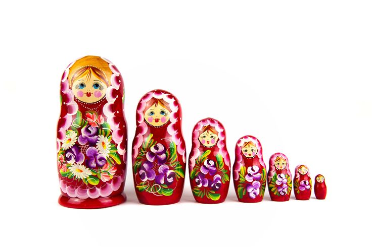 Matrioshka Wooden Dolls